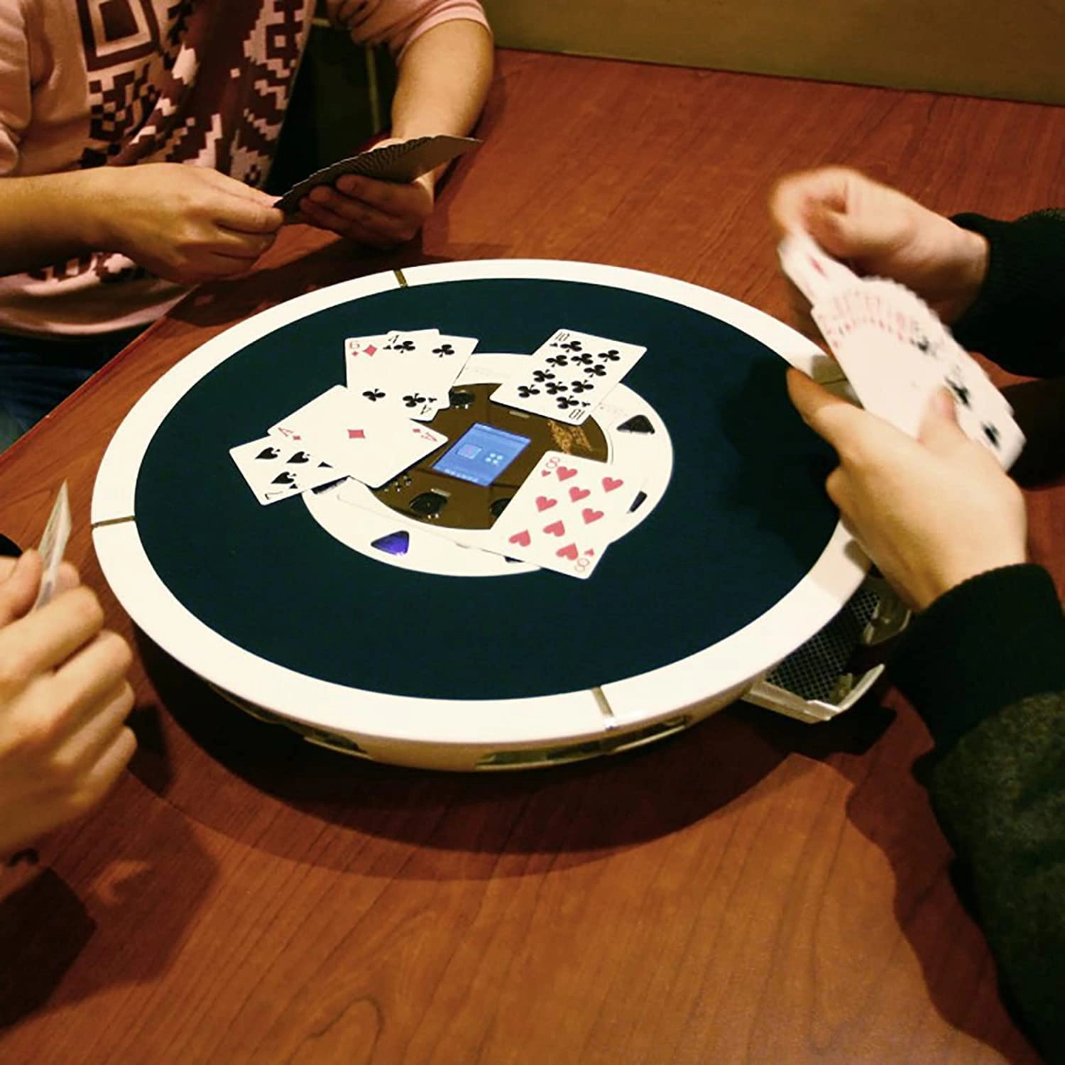 PACUM Automatic Card Shuffler - Portable Dual Power