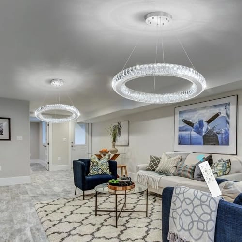 LED Ring Chandelier - Dimmable