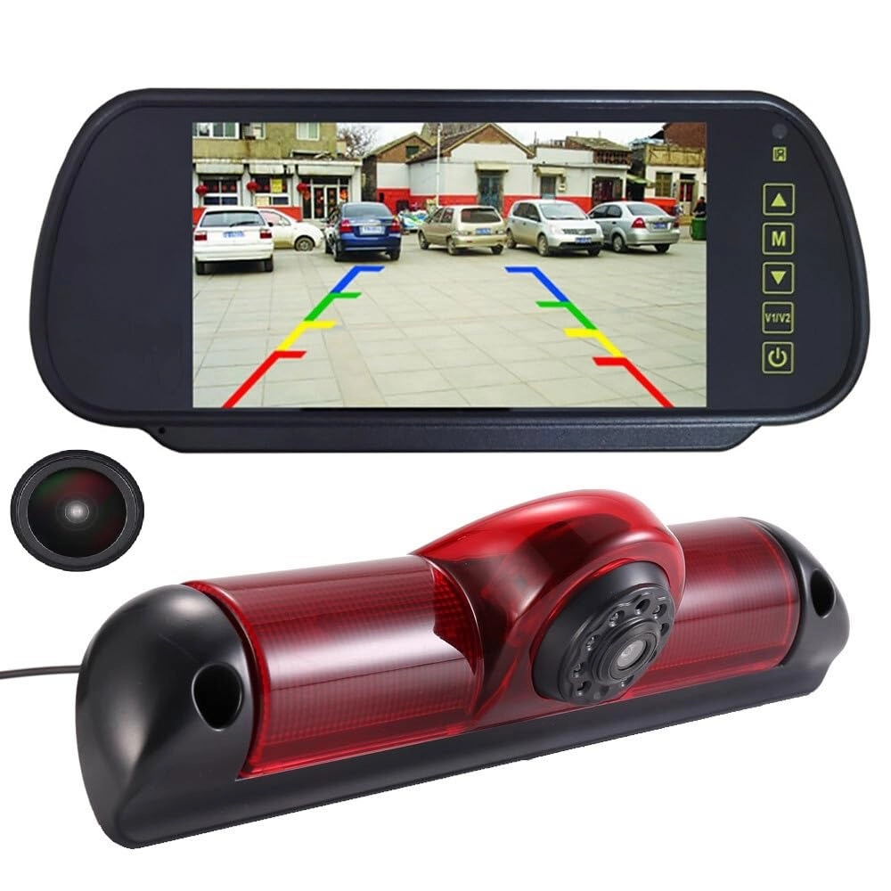 LCD TFT Colour Display Monitor + Car Camera - Night vision 1280 x 720