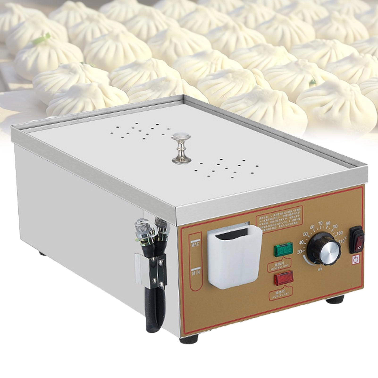 Electric Dim Sum Steamer - 2/4/6 hole 30-110C