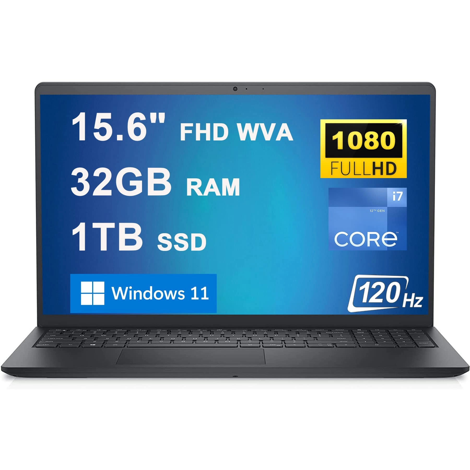 Inspiron 15 3520 - 15.6'' Core i7-1255U 32GB DDR4 1TB SSD