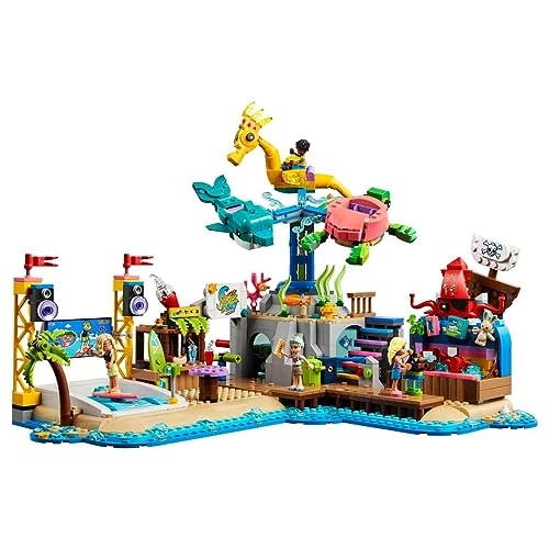 Friends Beach Amusement Park (41737) - Fun Fair Technic Elements