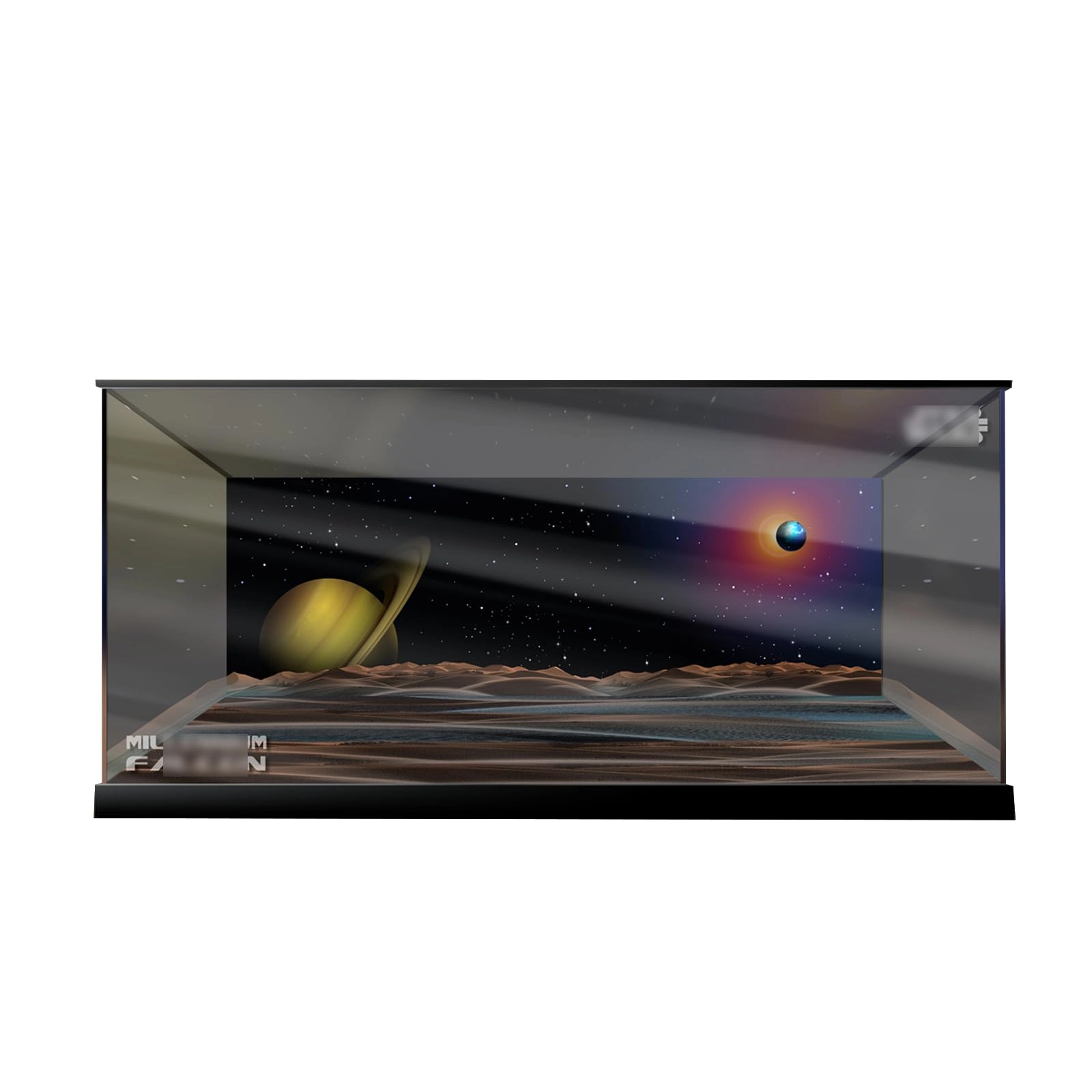 bodamaike Display Case (75257 / 75212) - 55 x 40 x 24 cm 3 mm Acrylic