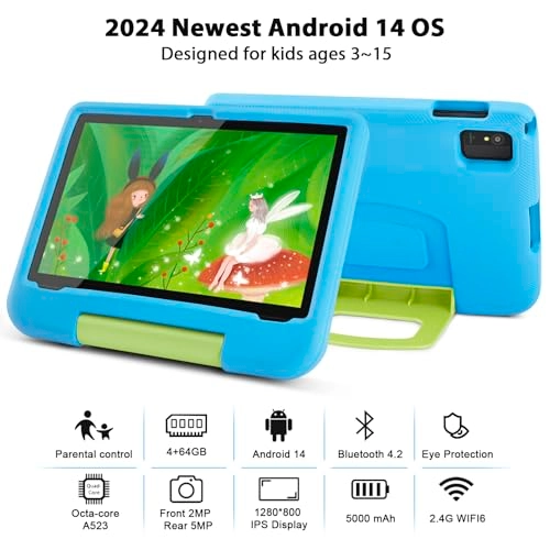 Kids Tablet - 8GB 10.1 Inch 64GB