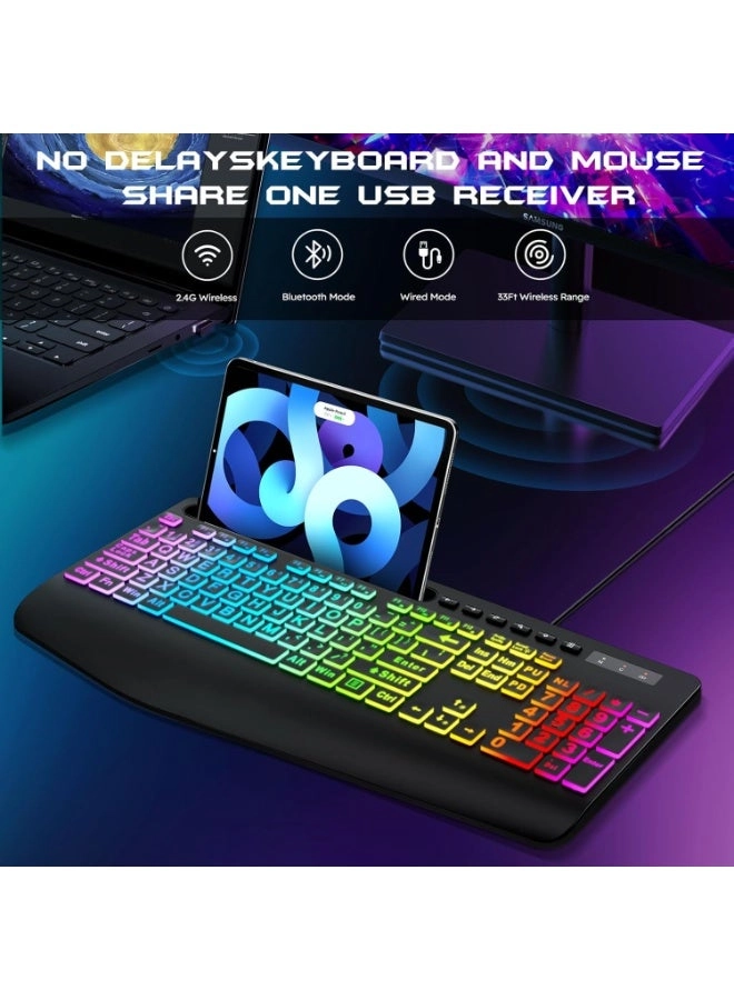 Keyboard and Mouse Combo - Wired/Wireless