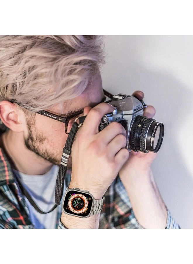 Metal Link Band 49mm Stainless Steel