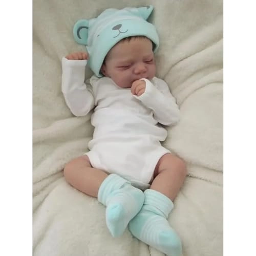 Reborn Baby Doll - 18" Silicone Vinyl Full Body