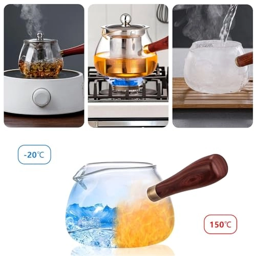 Glass Tea Pot - borosilicate glass 380ml