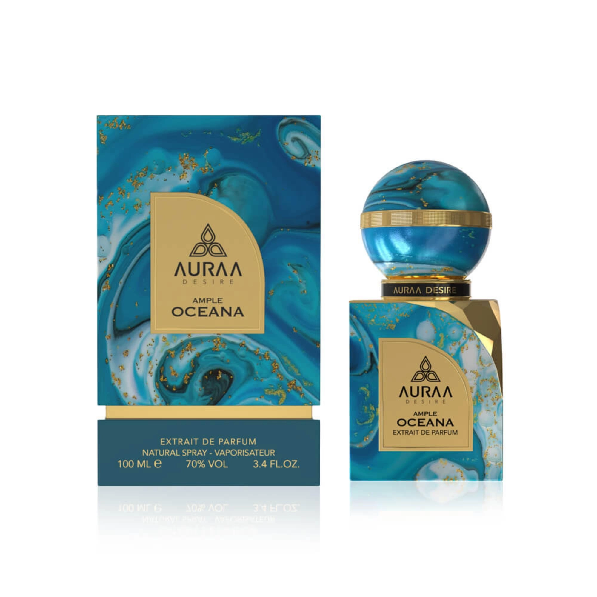 Savia Perfume Industry L.L.C Ample Oceana - 100 Milliliters
