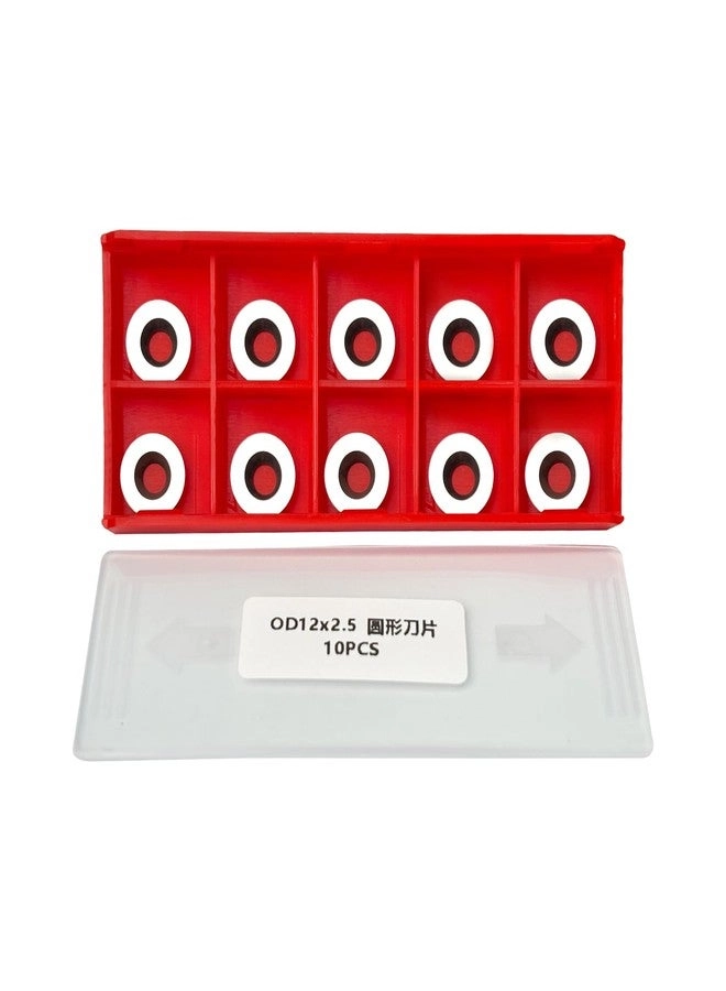 Zorqon Carbide Inserts - 12mm 10Pcs