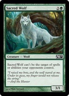 Wizards of the Coast Sacred Wolf