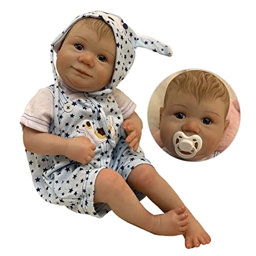 Rebirth Baby Doll - 20 Inch Vinyl Cotton Body Blue Eyes