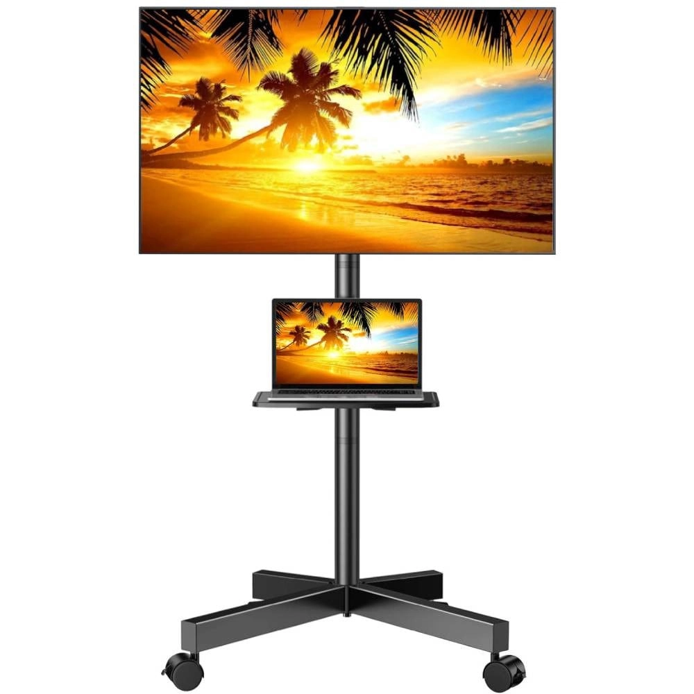 HYX Mobile TV Cart - 100lbs 32 to 75" Inch