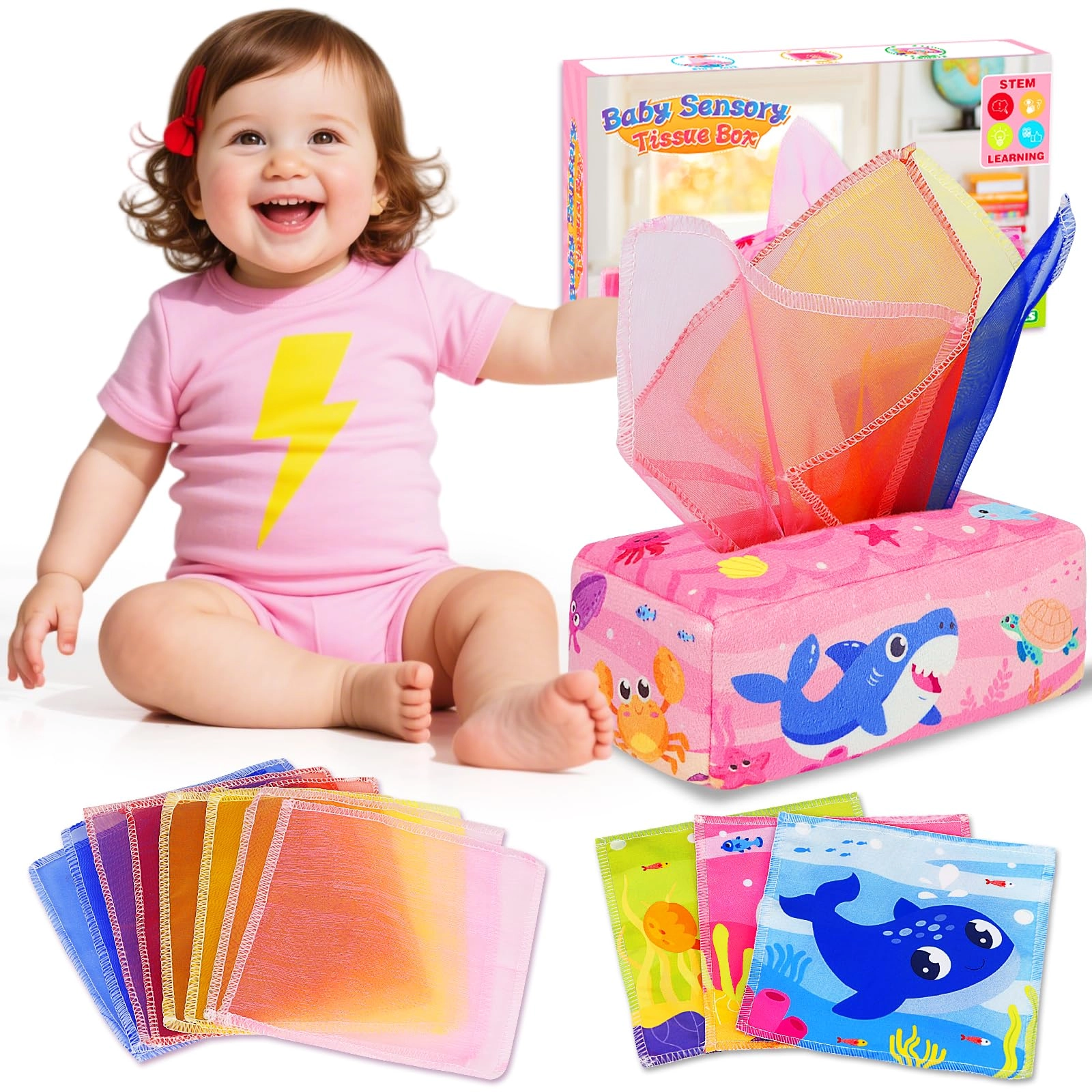 Aiduy Tissue Box Toy - 5.0 month(s)