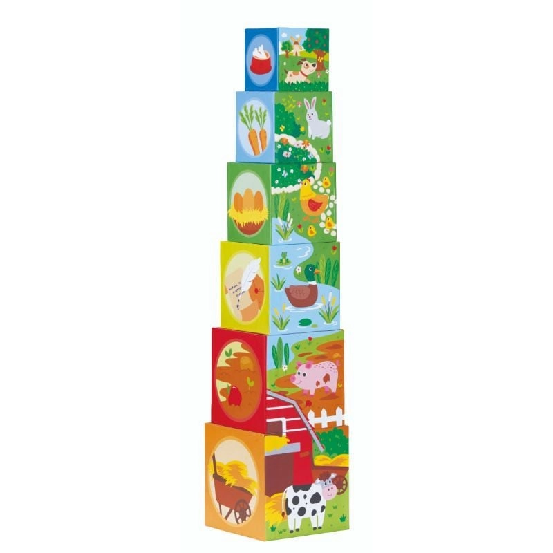 LELIN Stacking Cubes - 3 + 12 piece(s)