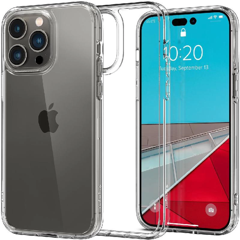Crystal Hybrid Back Cover for iPhone 15