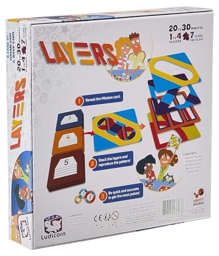 Layers Puzzle (ASMLUDLAY01) - 55 pcs