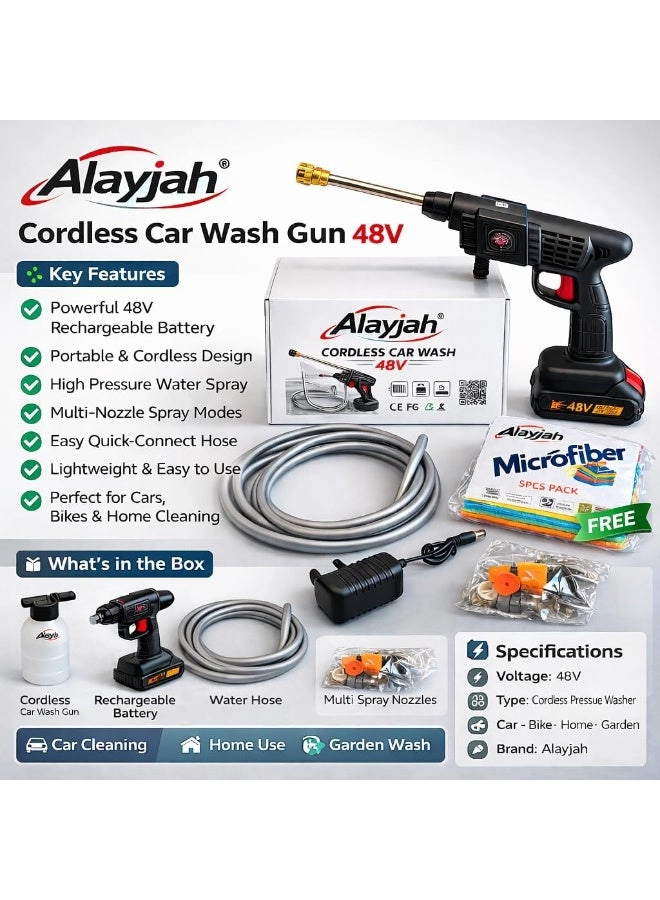 Washing Gun - 22Bar 870psi 5M Hose Gift