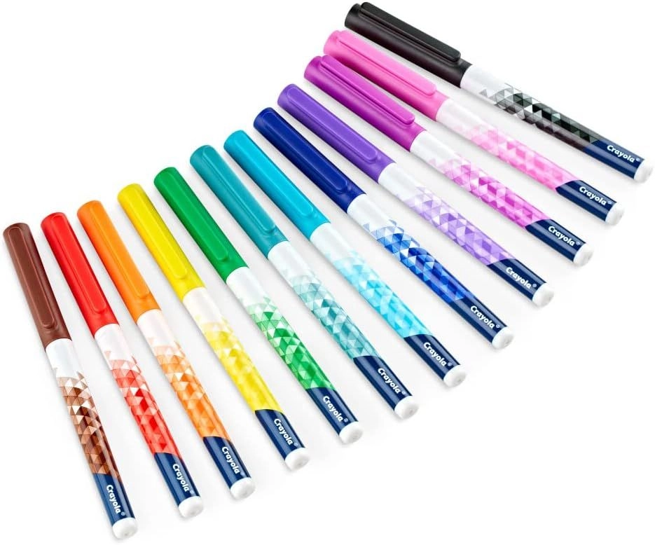 Dual Ended Doodle Marker - 12 Multi Colour