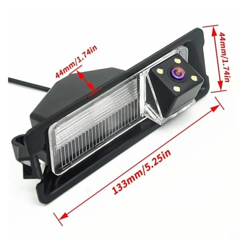 Car Reversing Camera - Night vision Wired 728 x 512 pixels