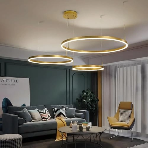 Metal LED Chandelier - 200 cm (adjustable)