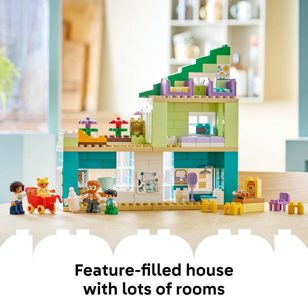 DUPLO Town 3 in 1 Modern Family House (10470) - with Figures