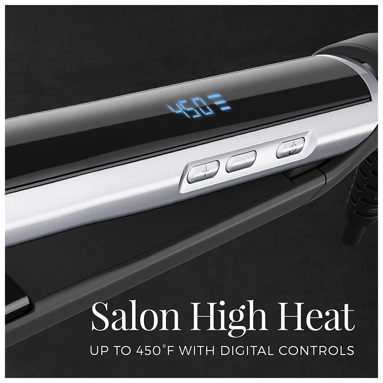 Pearl Pro Ceramic Flat Iron - 1-inch Black