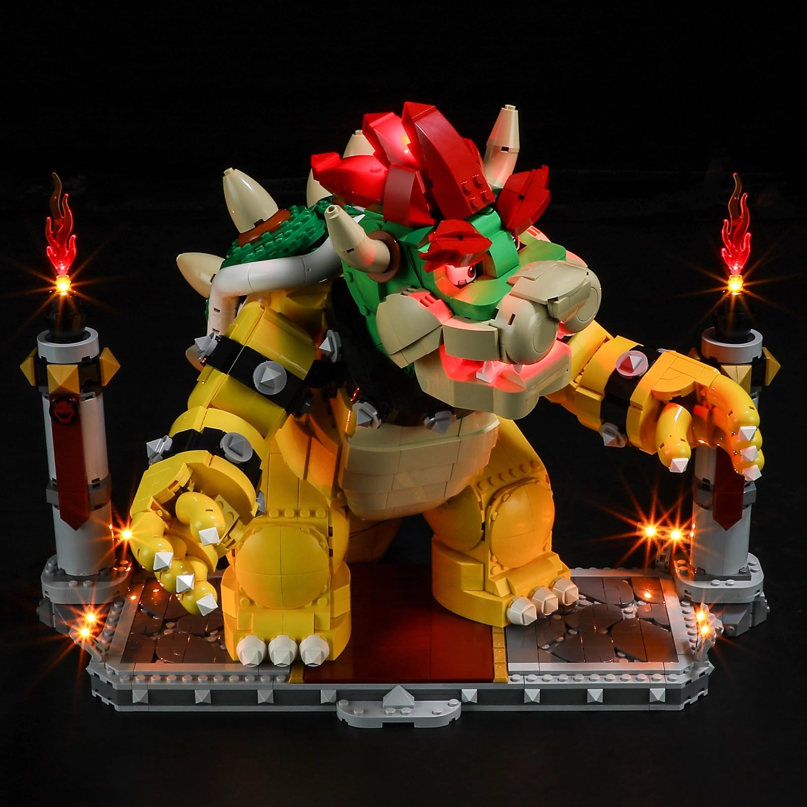 MENZAVA LED Lighting Kit - The Mighty Bowser 1 pcs Architecture