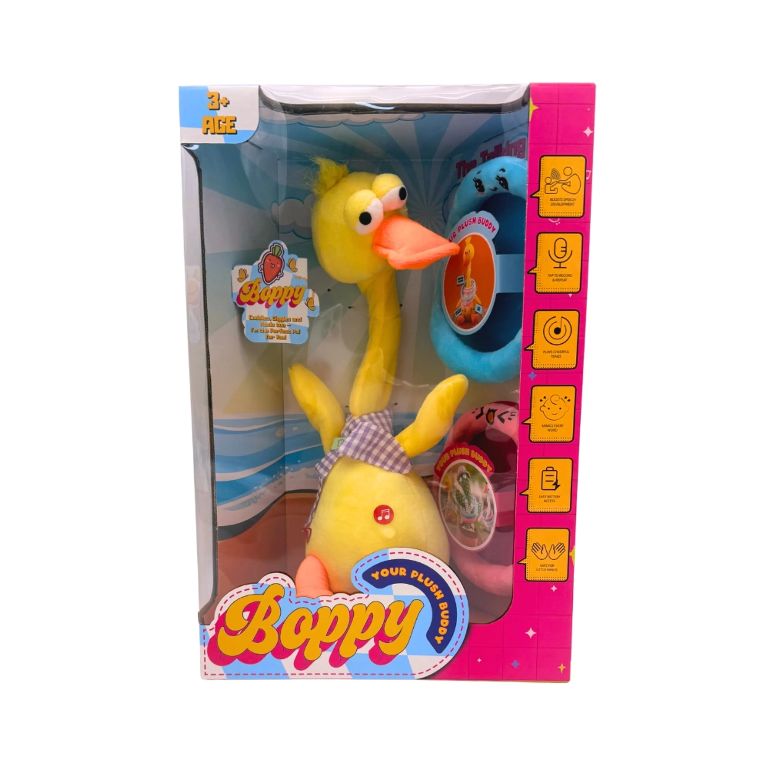 Talking Dancing Duck Plush Toy - Sound effects