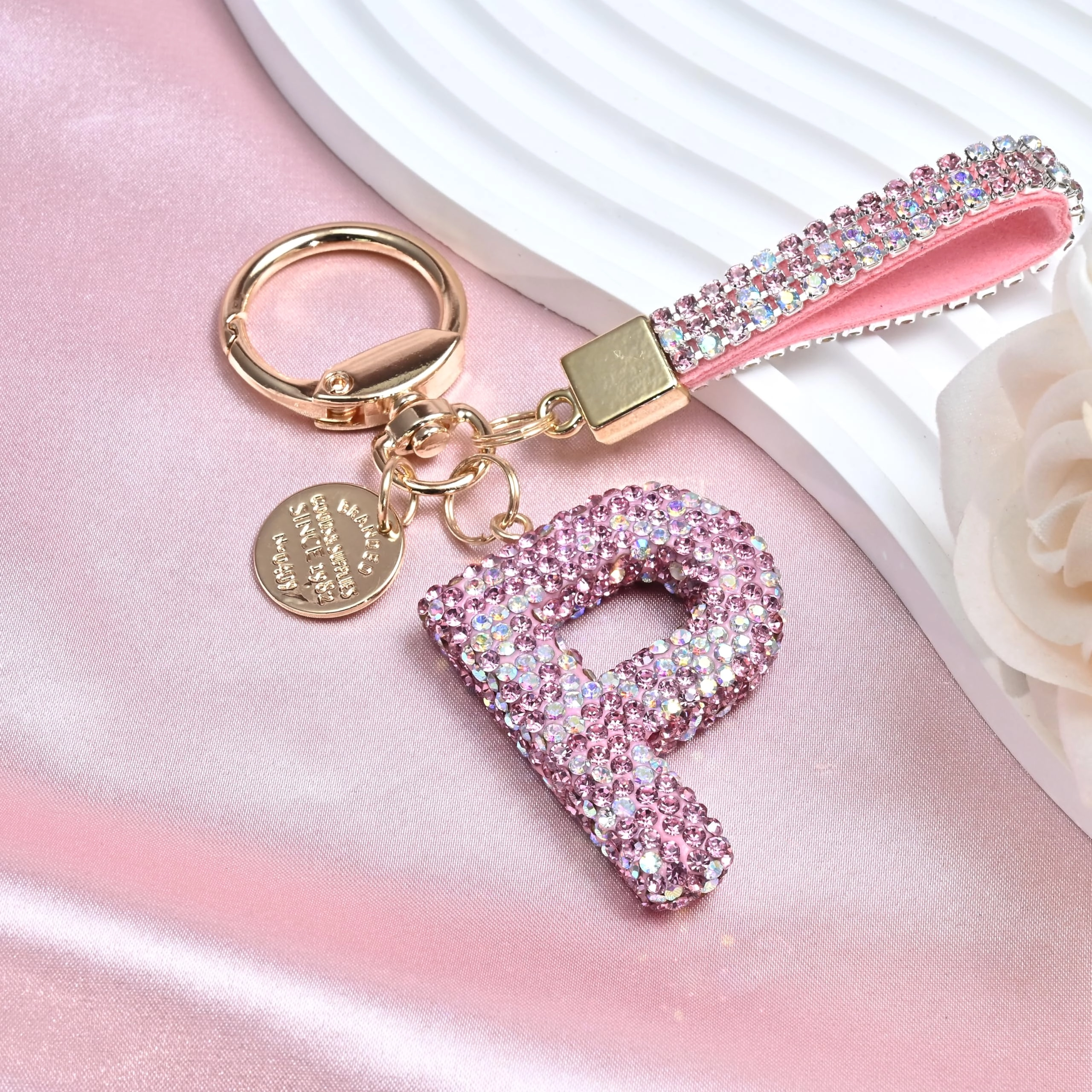 Initial Letter Keychain - Letter