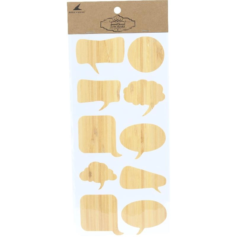 Royal Falcon Sticker - Bamboo 4 Pieces