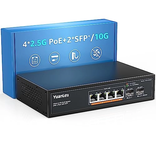 6 Port | 4x2.5G +2x10G SFP 6-ports