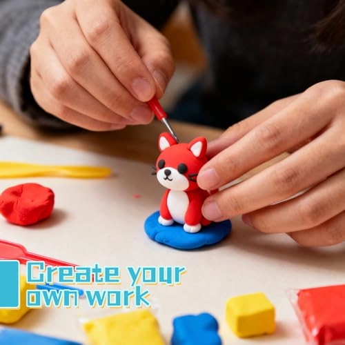 Air Dry Clay - Clay 469g 72pcs.