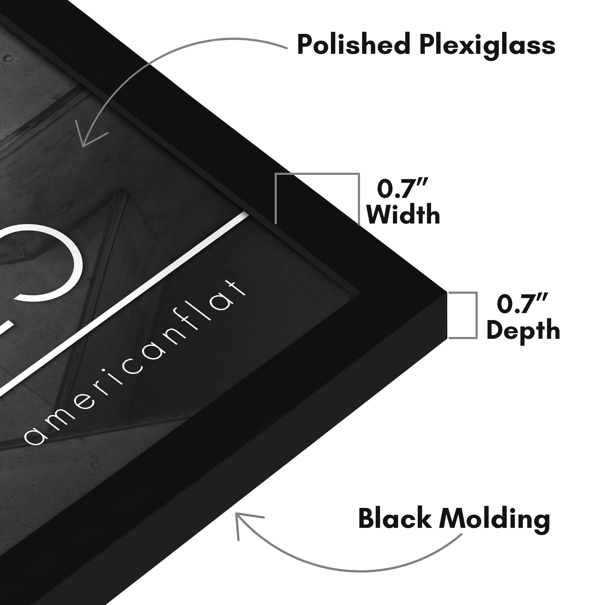 LX1925BLKNOMAT - 19x25 1.0 Count