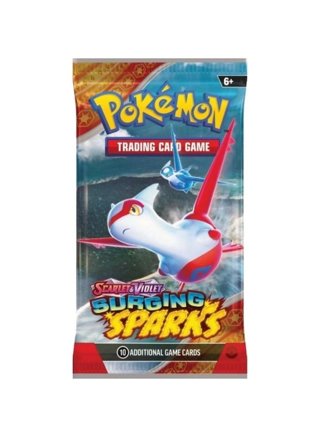 TCG Scarlet & Violet 8 Surging Sparks Three Booster Blister
