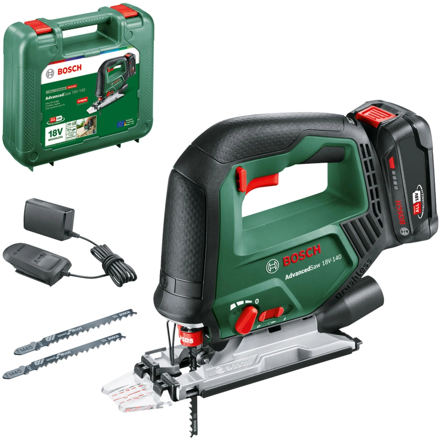 Bosch AdvancedSaw 18V-140 - 2.0Ah