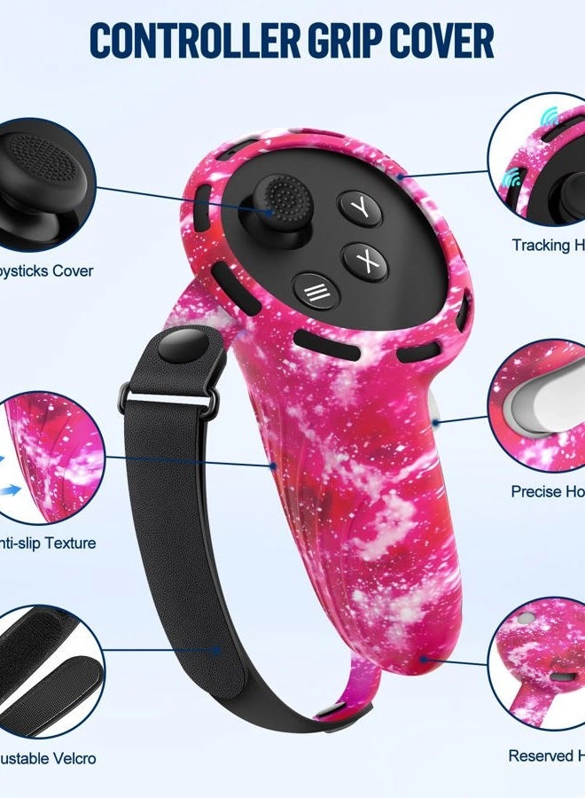 Silicone Cover Set - Compatible with Meta/Oculus Quest 3 Controller Grips