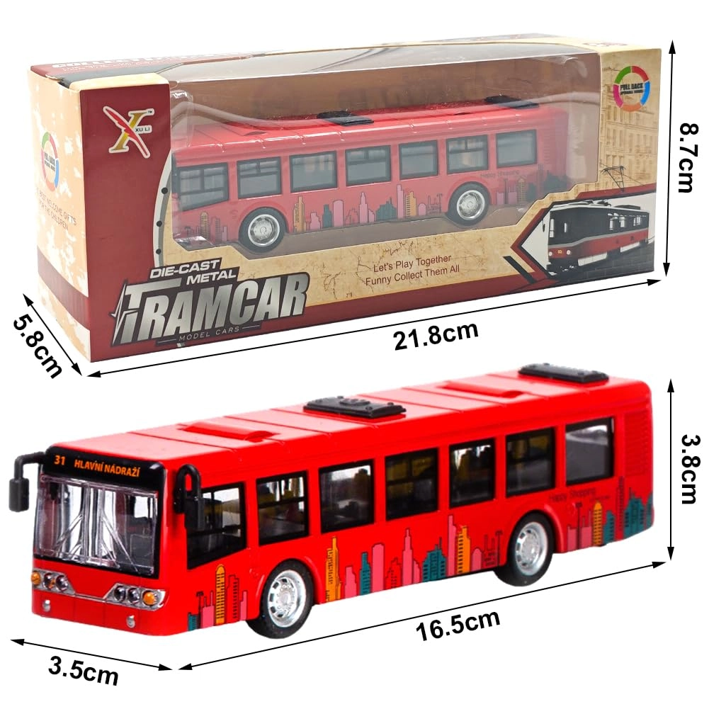 Bus Model Car - 1pcs