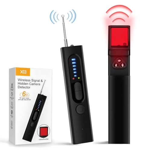 HX13 - Hidden Camera Detector Portable Anti Spy Camera Finder