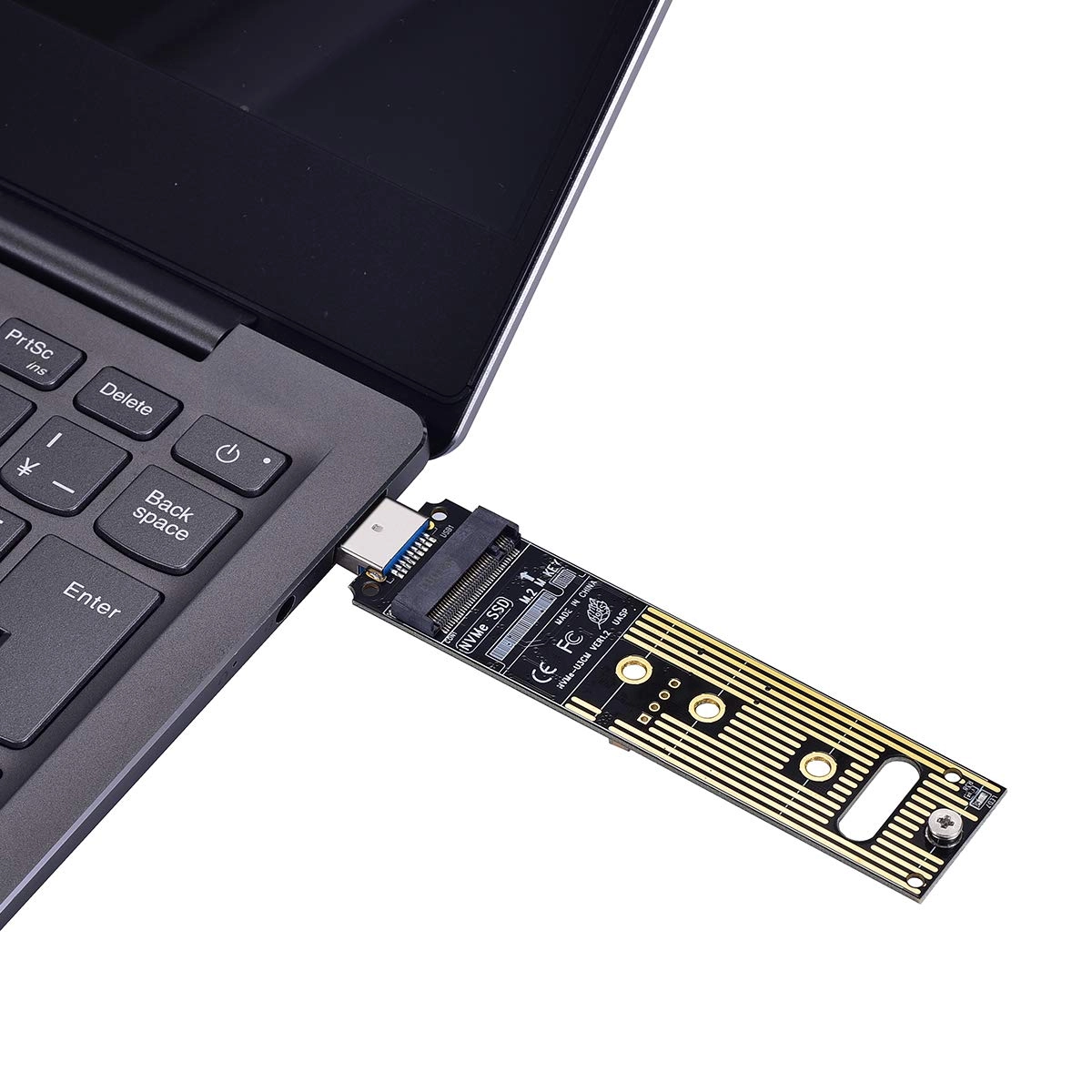 M.2 NVME USB 3.1 Adapter - M-Key 10 Gbps