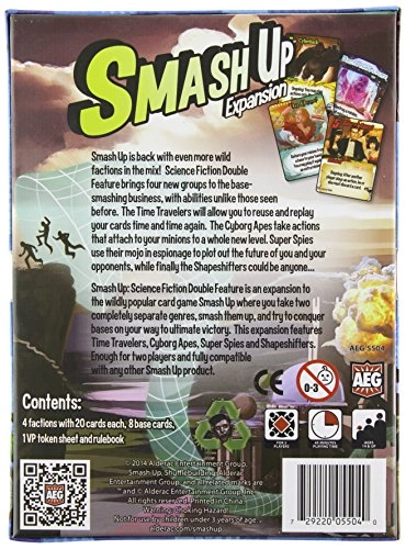 Smash Up: Science Fiction Double Feature Expansion - Card Game