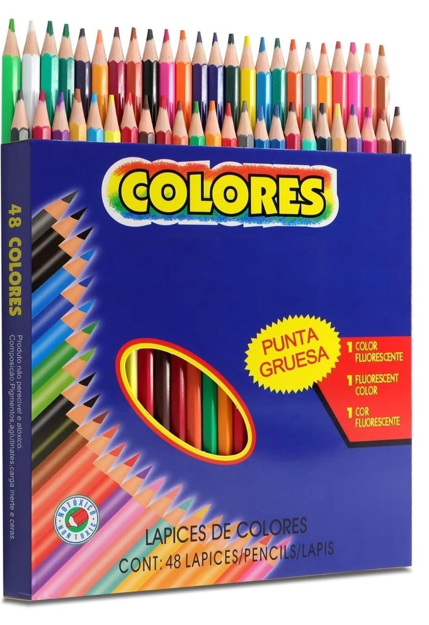 SYOSI Coloured Pencils - 48 Pcs
