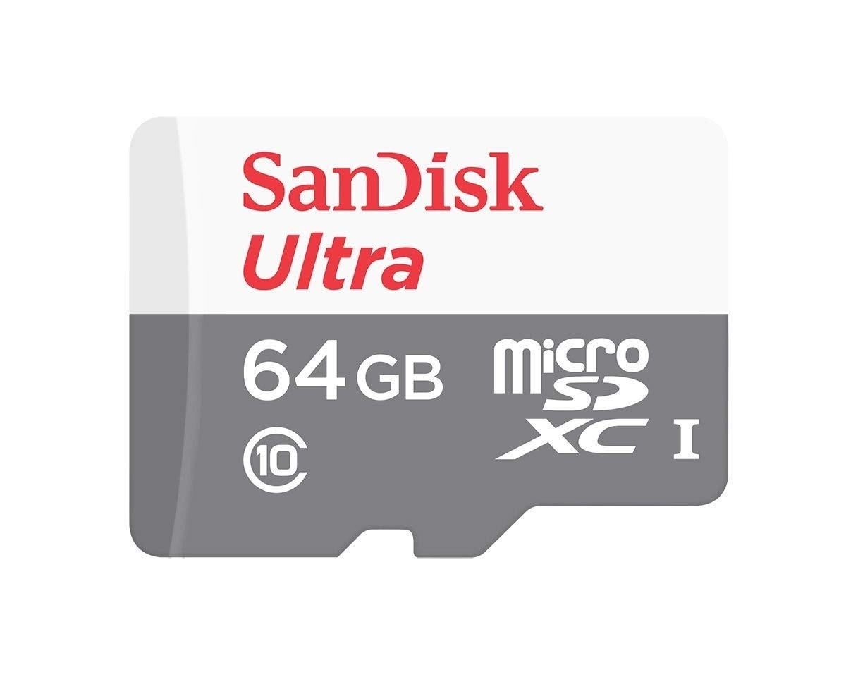 SanDisk Ultra microSD UHS-I/C10 Card - 64GB