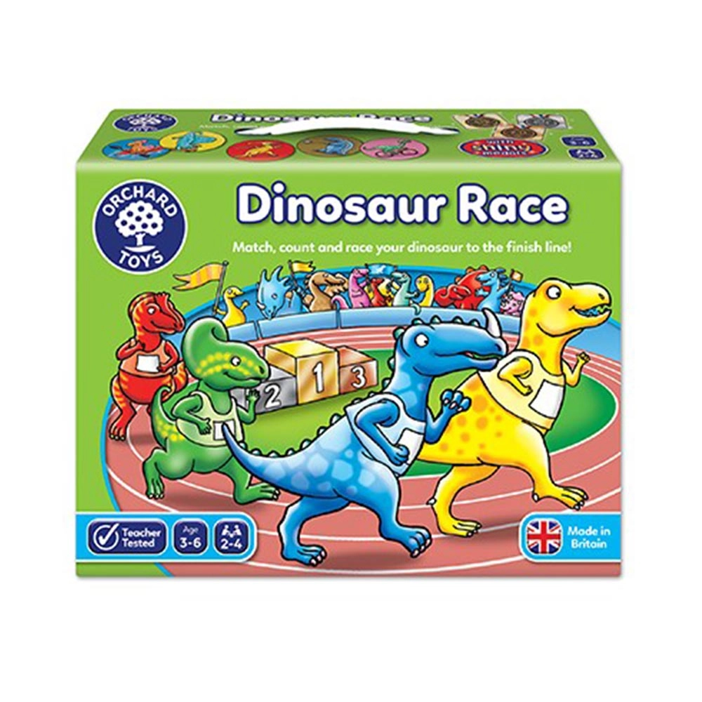 Dinosaur Race - 36 months - 10 years 40 pieces