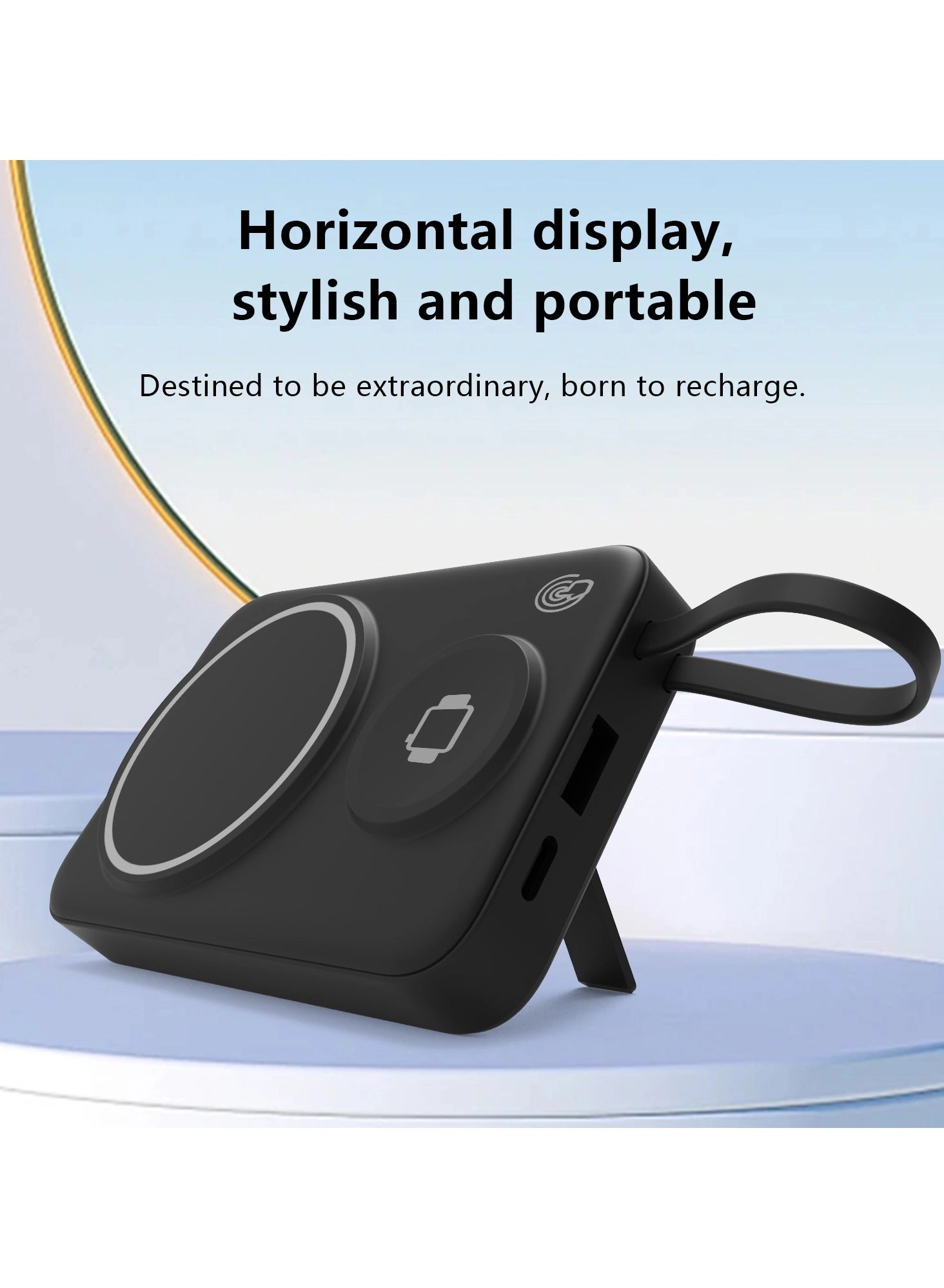 2-in-1 Magnetic Wireless Charger - 10000 Watt-hour
