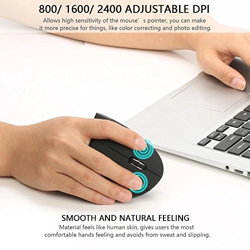 Ergonomic Gaming Mouse - Wireless