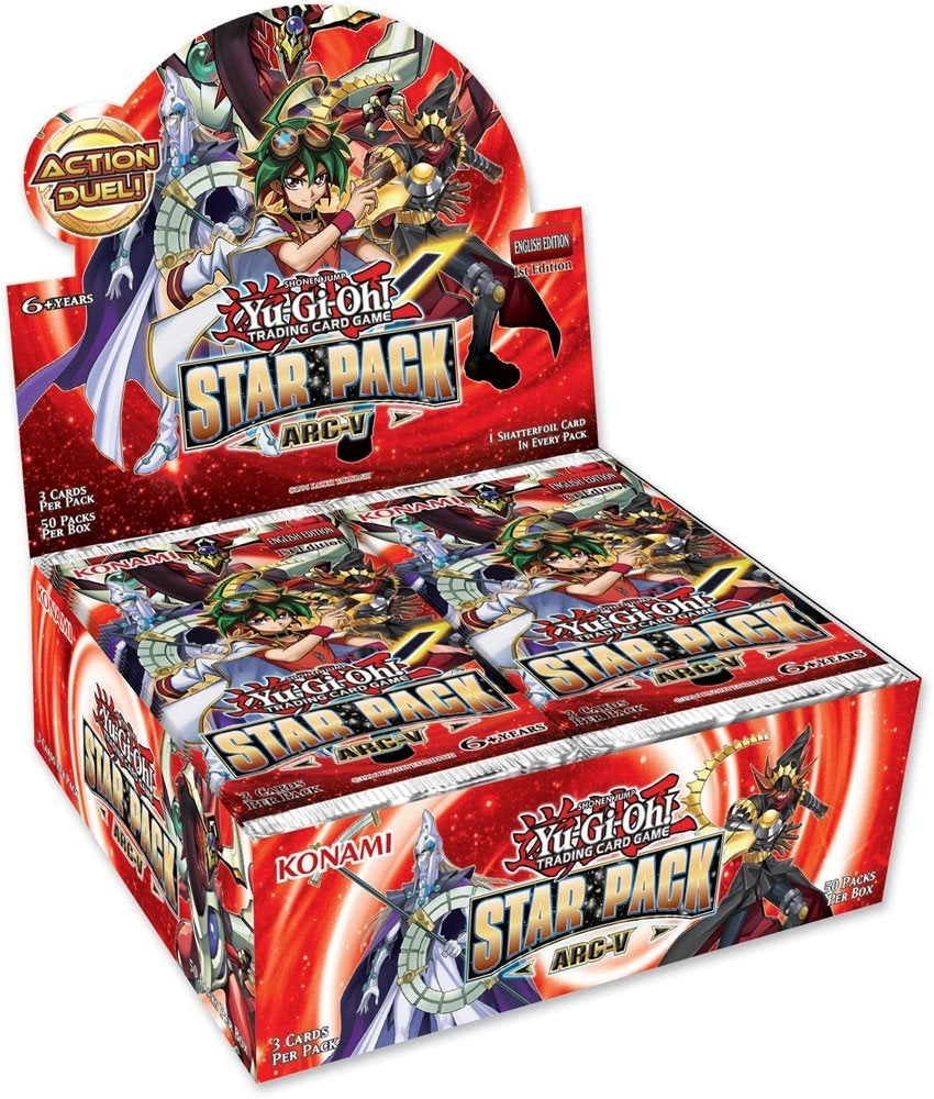 Star Pack Series 3 Arc-V 1ST EDITION Booster Box - 50 packs of 3 cards each