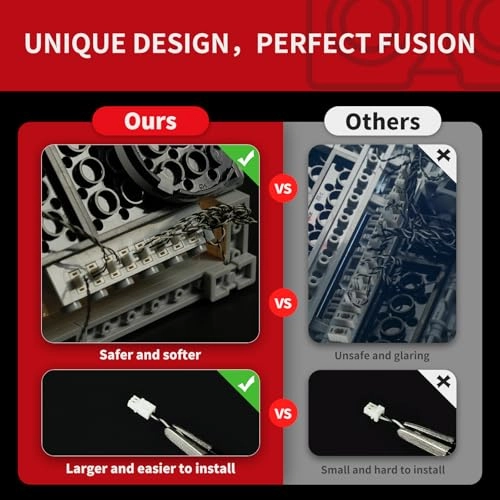 Light for LEGO Lamborghini Revuelto 42214 - Plastic 1