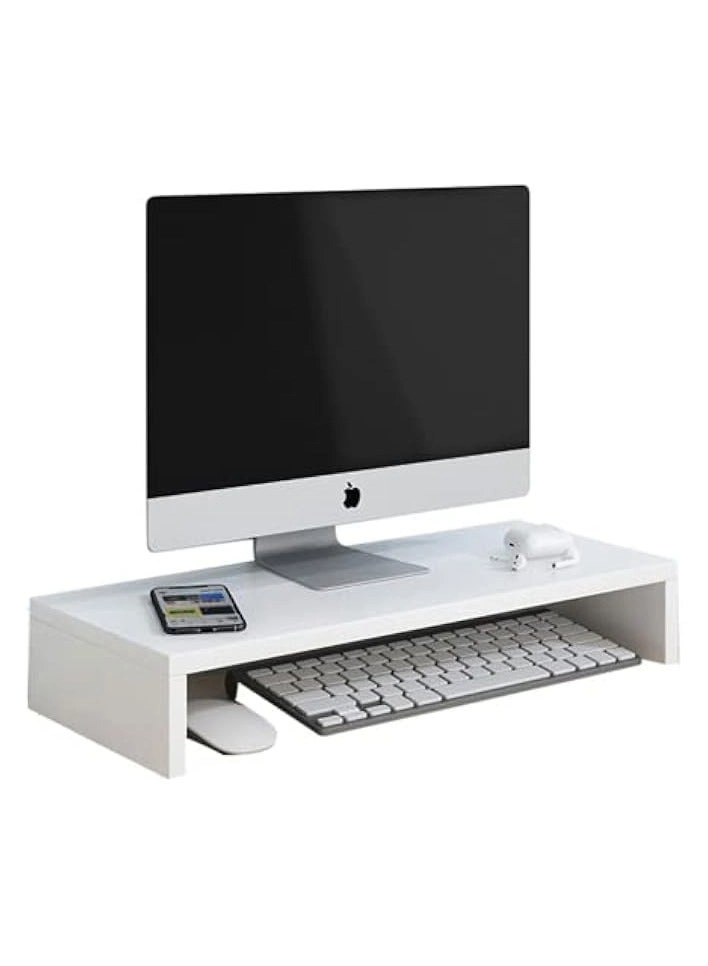 Monitor Stand Riser - White 50(L) x 20(W) x 7.7(H) cm