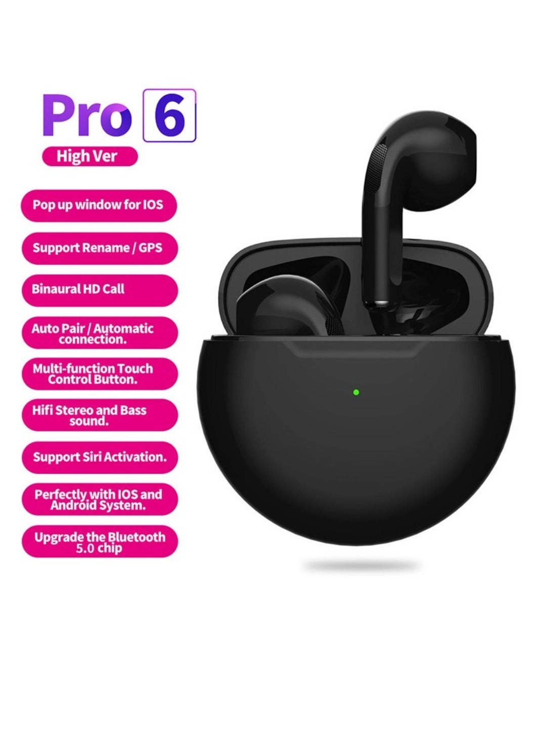 Pro-6 Wireless Earbud
